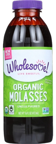 [WME-08-MELASA-472] Wholesome organic Molasses 472ml
