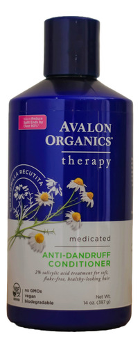 [AVORDCON396] Avalon Organics Dandruff conditioner 396g