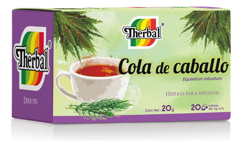 [THERCOLC20] Therbal Cola de caballo 20sobres