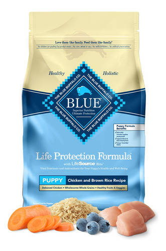 [BLBUDFLPFCHBR6800] Blue Buffalo Dog Food Life Protection Formula with Chicken and Brown Rice 6.8kg