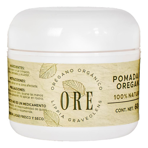 [OREPOORE60] ORE Pomada de Oregano 60g
