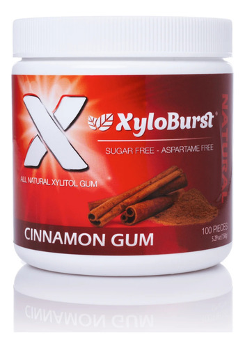 [XYBSFCIGU100] XyloBurst Sugar Free Cinnamon Gum 100pc
