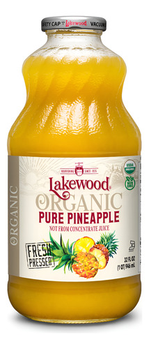 [LAWOOPJ946] Lakewood organic Pineapple juice 946ml