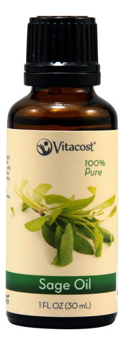 [VITESOISA30] Vitacost Essential Oils 100% Pure Sage 30ml