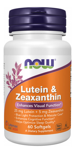 NOW Lutein & Zeaxanthin 60softg