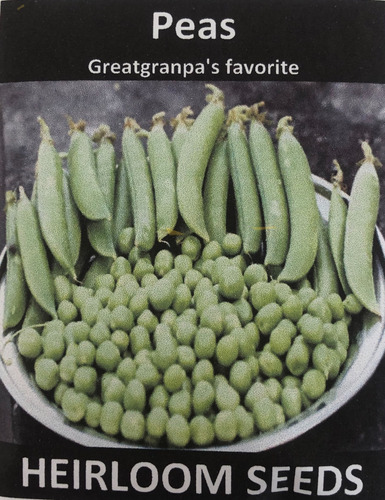 [HSPS60] Heirloom seeds Peas 60seeds