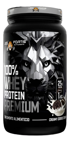 [LFWPRCCC1000] Leo Fortis Whey Protein Creamy Cookie crunch 1kg