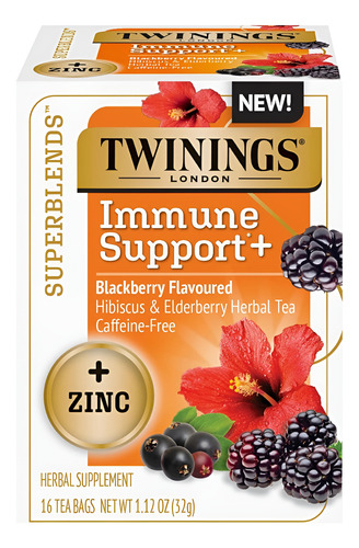 [TWISZ16] Twinings Immune Support Zinc 16sobres