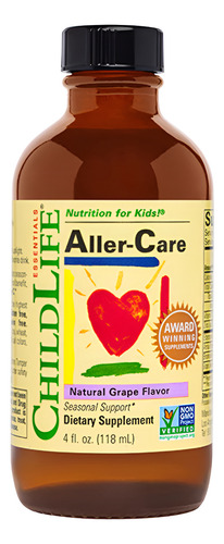 [CHLACG118] Child Life Aller care grape 118ml