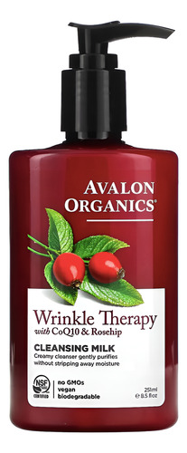 [AVORWTCM251] Avalon Organics Wrinkle therapy cleansing milk 251ml
