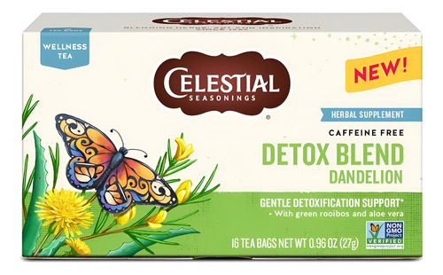 [CSTDETXD16] Celestial Seasonings Tea Detox Blend Dandelion 16 bags